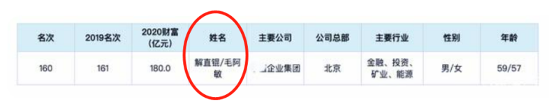 百亿富豪解直锟简介(享年60岁，与毛阿敏结婚18年育有一双儿女)